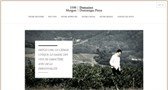 Desktop Screenshot of domaines-piron.fr